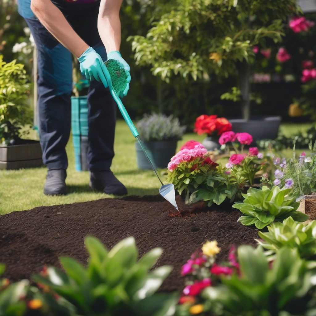 Applying Liquid Fertilizer